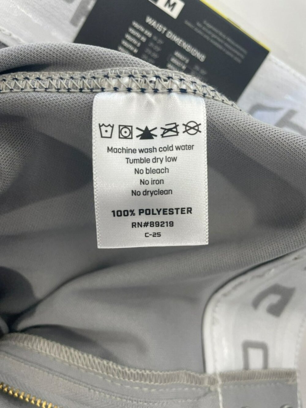 Champro Triple Crown Classic Cut Baseball Pants Gray Navy Piping Men's Sz M NWT - Picture 10 of 13